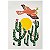 Xilogravura "Paisagem Nordestina" P - Edna - PE - Imagem 1