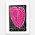 Xilogravura Coração do Amor P - assinada por J. Borges - PE (Última Peça) - Imagem 1