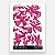 Xilogravura Pássaros Rosa P - Gustavo Borges - PE - Imagem 1