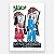 Xilogravura "Lampião e Maria Bonita" P - J. Miguel - PE - Imagem 1
