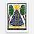 Xilogravura "Nossa Senhora Aparecida" M - J. Miguel - PE - Imagem 1
