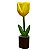 Tulipa Amarela no Vaso - Joalisson - PB - Imagem 1