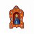 Oratório Aparecida 11cm - Beth - MG - Imagem 1
