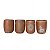 Conjunto com 4 Copos - Vale do Jequitinhonha - MG - Imagem 1