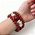 Pulseira Voltas Açaí Vermelho - Rosa - AL - Imagem 2