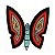 Painel Armorial Borboleta M - Anbar/Paiol - SP - Imagem 1