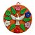 Divino Mandala Flor Laranja P - Jair - MG - Imagem 1