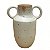 Vaso 2 Alças Branco - Silvana - Vale do Jequitinhonha - MG - Imagem 1