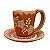 Caneca Vermelha com Píres - Pedrelina - Vale do Jequitinhonha - MG - Imagem 1