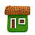 Casinha de Parede Telhado Reto Verde - Railan - BA - Imagem 1