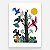 Xilogravura "Beija Flores" M 2026 - Edna - PE - Imagem 1