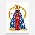 Xilogravura "Nossa Senhora Aparecida" M 2026 - Edna - PE - Imagem 1