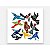 Xilogravura Quadrada "Revoada" M - Edna - PE - Imagem 1