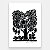 Xilogravura "Roubando Caju" P 2026 - Bacaro Borges - PE - Imagem 1