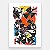 Xilogravura "Pássaros e Flores" G 2026 - Bacaro Borges - PE - Imagem 1
