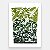 Xilogravura ''36 Pássaros Degradê Verde" G 2026 - Pablo Borges - PE - Imagem 1