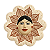 Flor Boneca 12cm - Sabrina - Vale do Jequitinhonha - MG - Imagem 1
