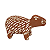 Capivara Cerâmica Vermelha P - Terena - MS - Imagem 1