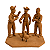 Miniatura Tradicional Rinha de Galo - Elias Vitalino - PE - Imagem 1