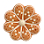 Flor de Parede 8cm - Adrielly - Vale do Jequitinhonha - MG - Imagem 1