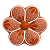 Flor de Parede 14cm Rosa - Adrielly - Vale do Jequitinhonha - MG - Imagem 1