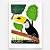 Xilogravura Tucano M - assinada por J. Borges - PE (Última Peça) - Imagem 1