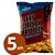 Kit com 5 Un - Salgadinho Onion Crisp Protein - Shark Pro - Imagem 1