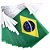 Bandeirola Bandeiras Brasil Copa do Mundo 4,5M 01 UN - Imagem 1