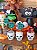 Kit Mini Caveira Branca Halloween 06un. Silver - Imagem 2