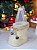 Botinha Decorativa Nude Bordado com Pelinho Natal 14cm 01un. - Imagem 2