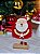 Enfeite Papai Noel Madeira e Pelúcia Natal 21cm 01un. - Imagem 2