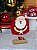 Enfeite Papai Noel Madeira e Pelúcia Natal 21cm 01un. - Imagem 3