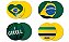 Bolacha para Copo Copa do Mundo Brasil 2022 08 un. Cromus - Imagem 1