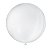 Balão 5 polegadas Liso Redondo Branco Polar 50 un. São Roque - Imagem 1