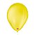 Balão 7 polegadas Liso Amarelo Citrino 50 un. São Roque - Imagem 1