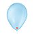 Balão 7 polegadas Liso Azul Bebê 50 un. São Roque - Imagem 1