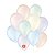 Balão 7 polegadas 18cm Candy Colors Sortido 25 un. São Roque - Imagem 1