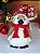 Enfeite Premium Pinguim Gorro 24Cm Natal 01 un. - Imagem 2