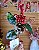 Pick Natal Folhas, Frutas e Pinha Vermelho/Verde 01 un. - Imagem 2