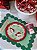Prato Redondo Natal Papai Noel Candycane 08un. 18cm - Imagem 3