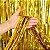 Cortina Decorativa Fosca Dourada 2m x 1m 01un. Cromus - Imagem 1