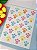 Cartela Adesiva Bliss Patinhas Coloridas Páscoa 54 adesivos - Imagem 4