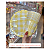 Prato de Papel Xadrez Vichy Amarelo Candy 19cm - Imagem 2