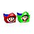 Forminha para Doce Decorada Compose Super Mario 24un - Imagem 1
