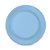Prato Laminado Fosco Azul N6 31,5 cm - Imagem 1