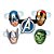 Faixa Parabens Avengers Animated Vingadores Regina - Imagem 3