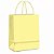 Sacola Papel Amarelo Bebe P 21,5X15X8 10 Un Cromus - Imagem 1