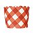Forminhas para Cupcake de Papel Xadrez Vichy Vermelho 20 un - Imagem 1
