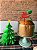 Topo de Bolo Feliz Natal Vermelho 12cm Decoração 1 un - Imagem 2