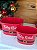 Cachepot Metal Jogo Vermelho Cinto Papai Noel 2 Un - Imagem 3